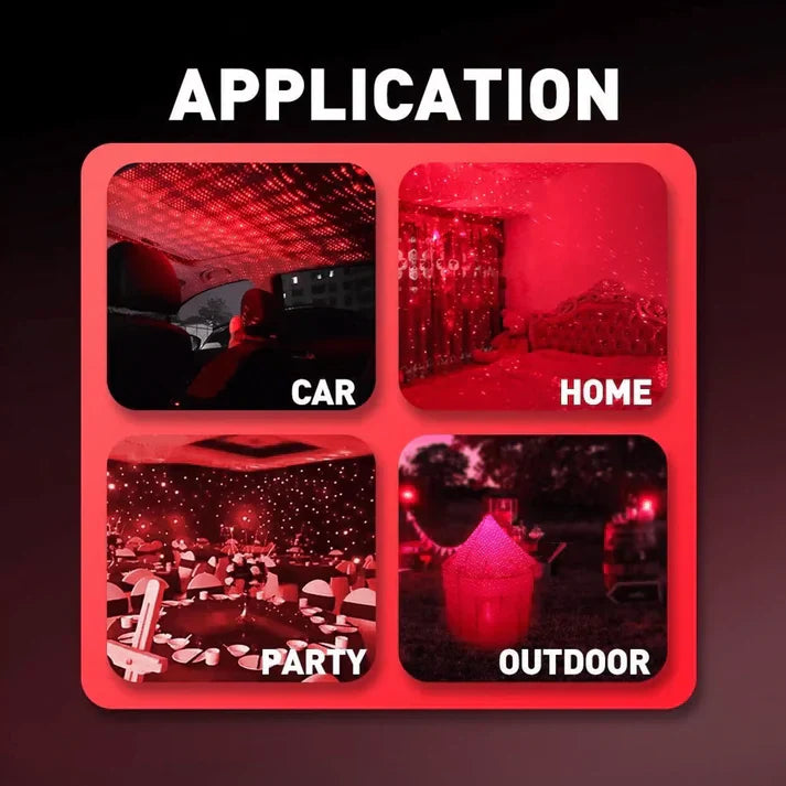 ๐๐๐ ๐ญ ๐๐ฒ๐ ๐ญ ๐๐ฟ๐ฒ๐ฒ LuxuryLightโข | USB Car Roof Star Light Mini Projector