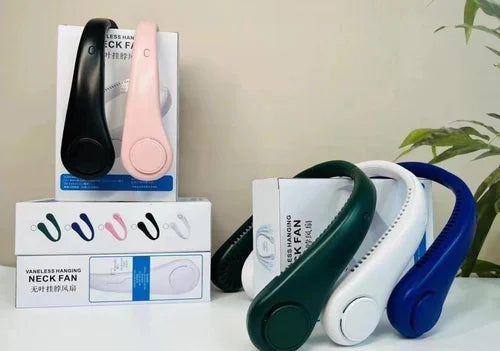 Portable Bladeless Hanging Rechargeable Neck Fan