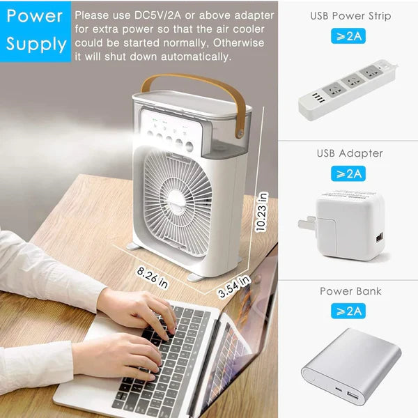 Personal AC & Humidifier for Indian Summers